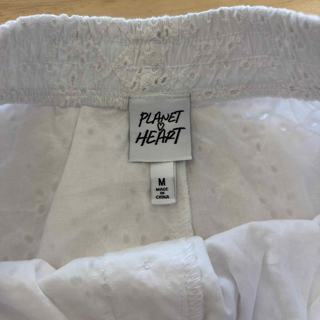 Planet Heart Women Size M White New Shorts