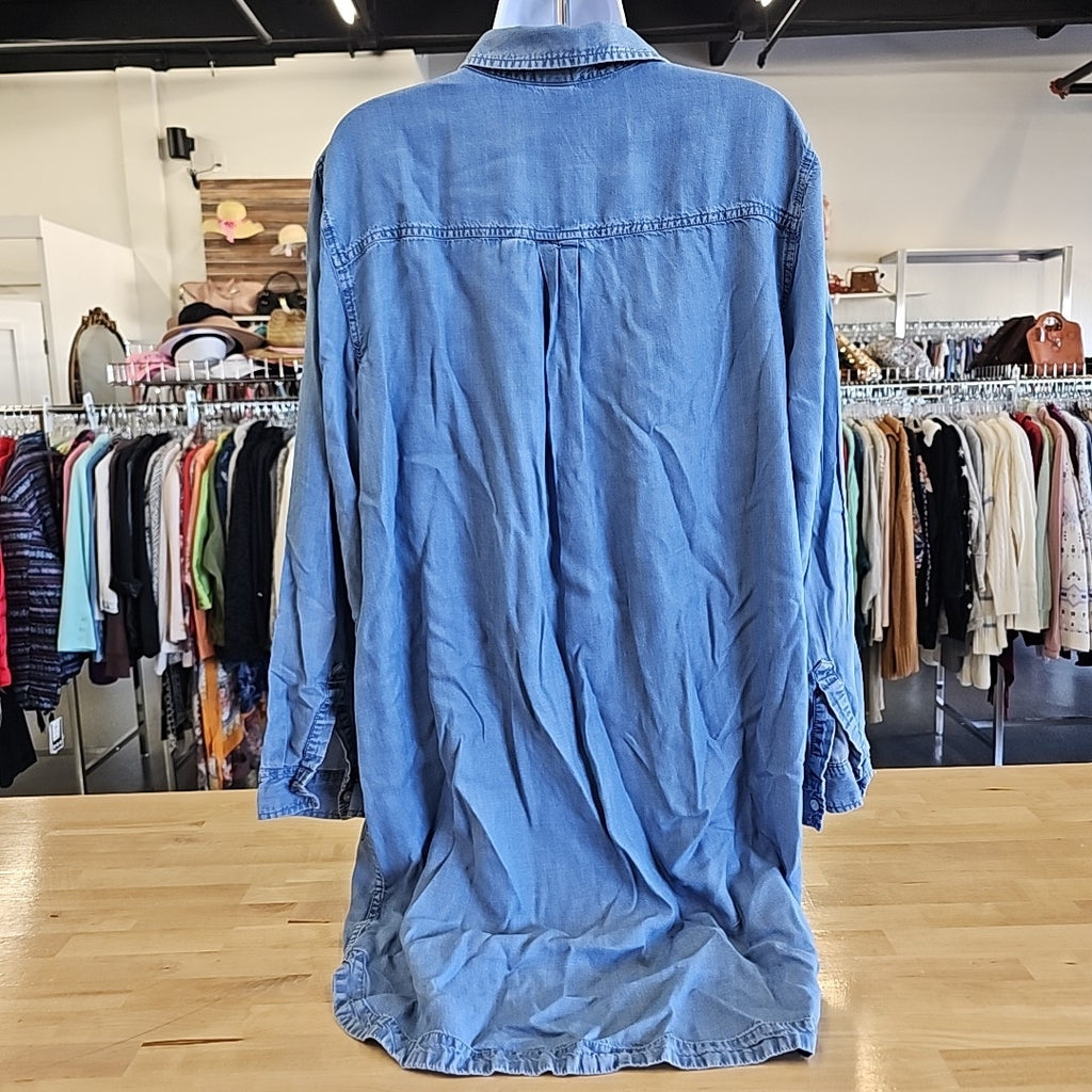 Old Navy Size XL Blue Dress