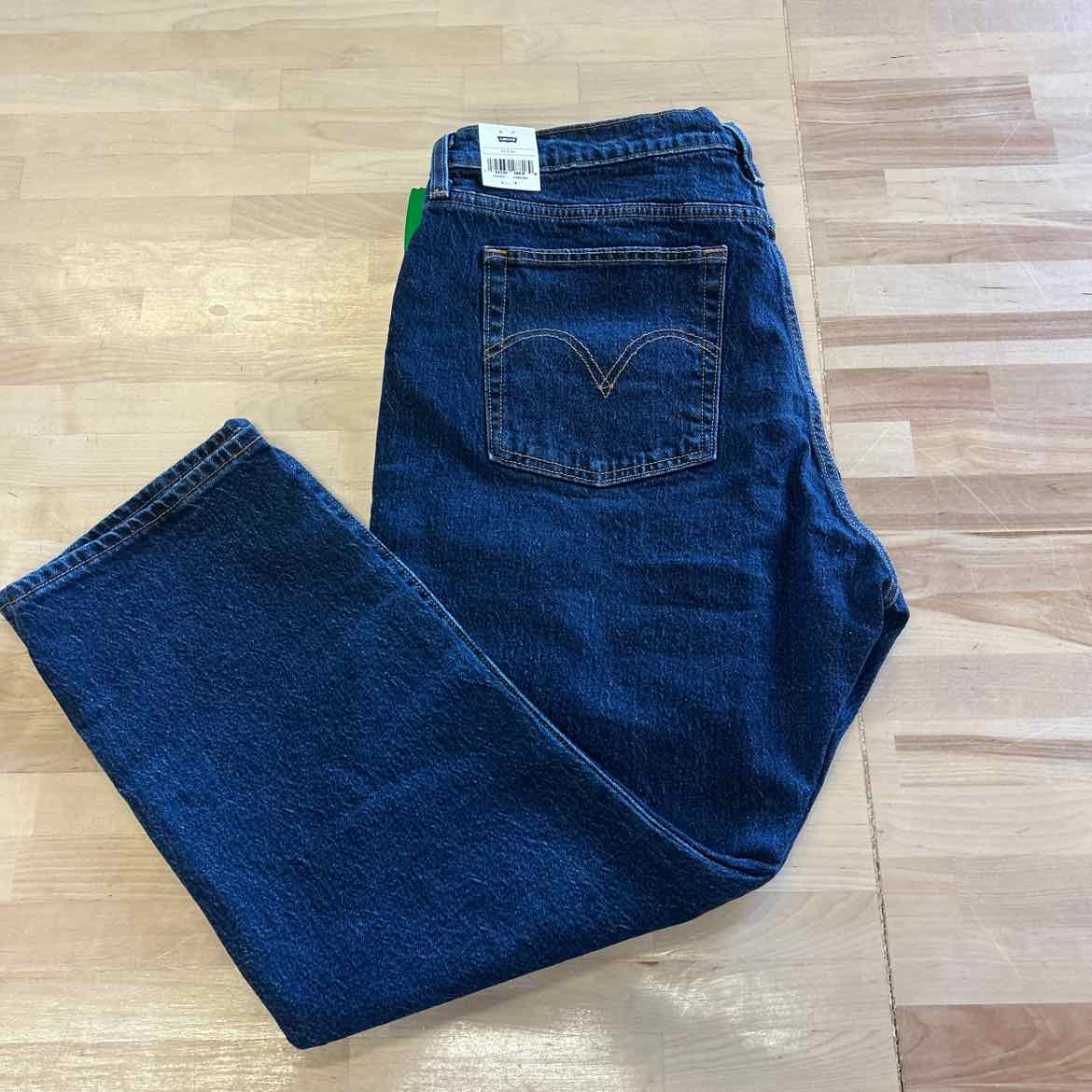 Levi's Size 33x26 Blue Denim New Jeans