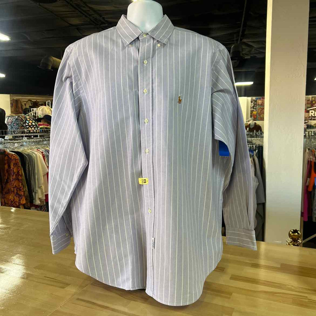 Ralph Lauren Size XL Blue Preloved MENS Polo
