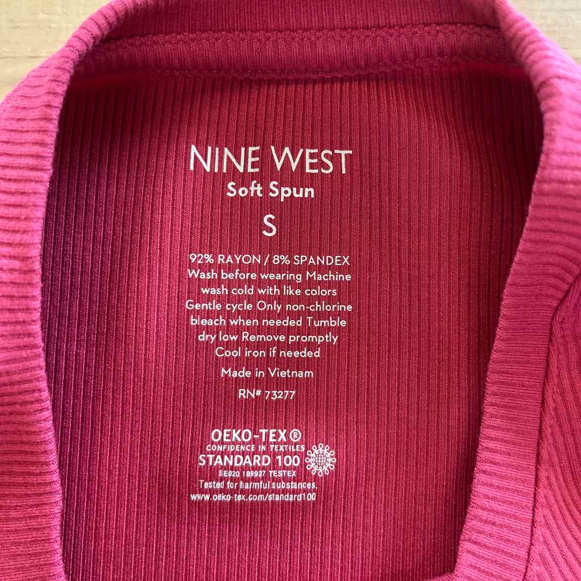 Nine West Size S Pink Preloved Shirt