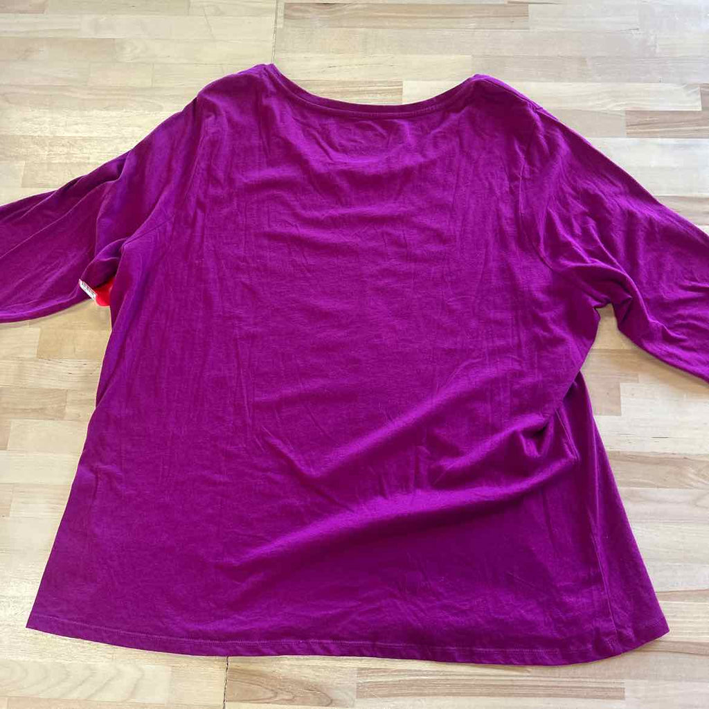 Seven 7 Size 22 Purple Preloved Long Sleeve