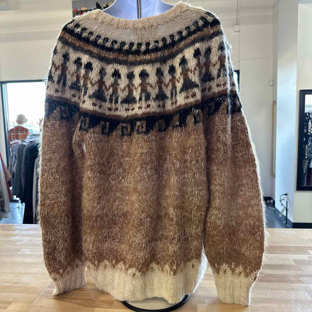 Alpaca Imports Size XL Brown Sweater