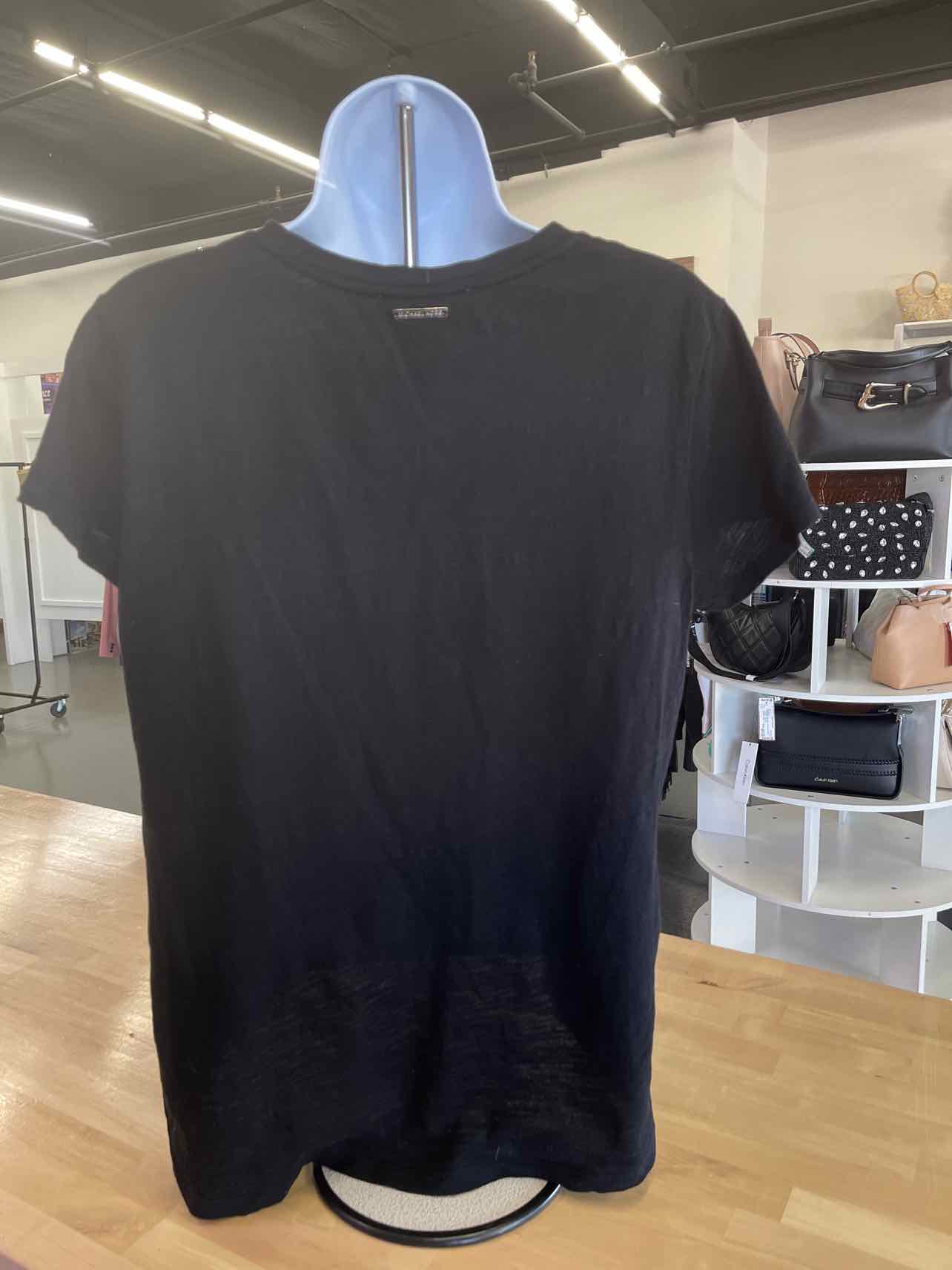 Michael Kors Size M Black Preloved T-Shirt SS