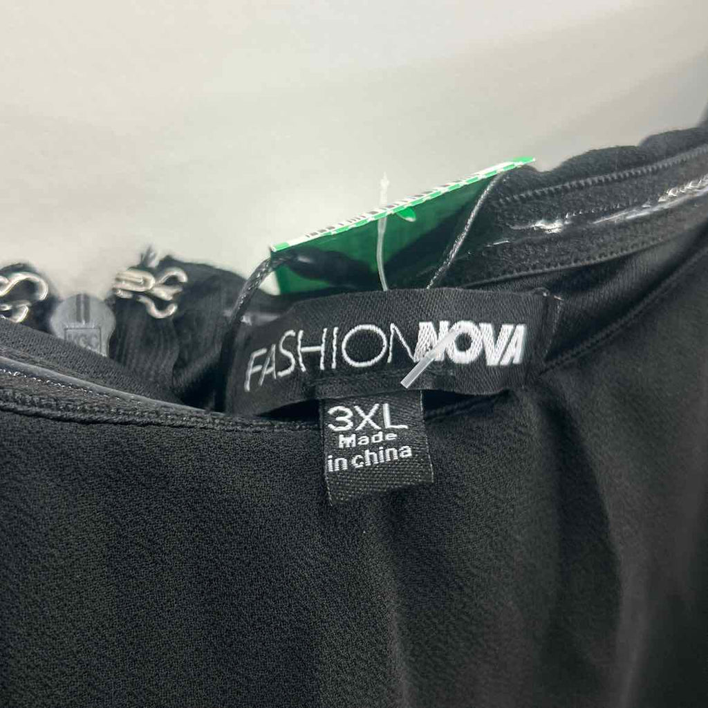 Fashionova Size 3X Black Preloved Jumper