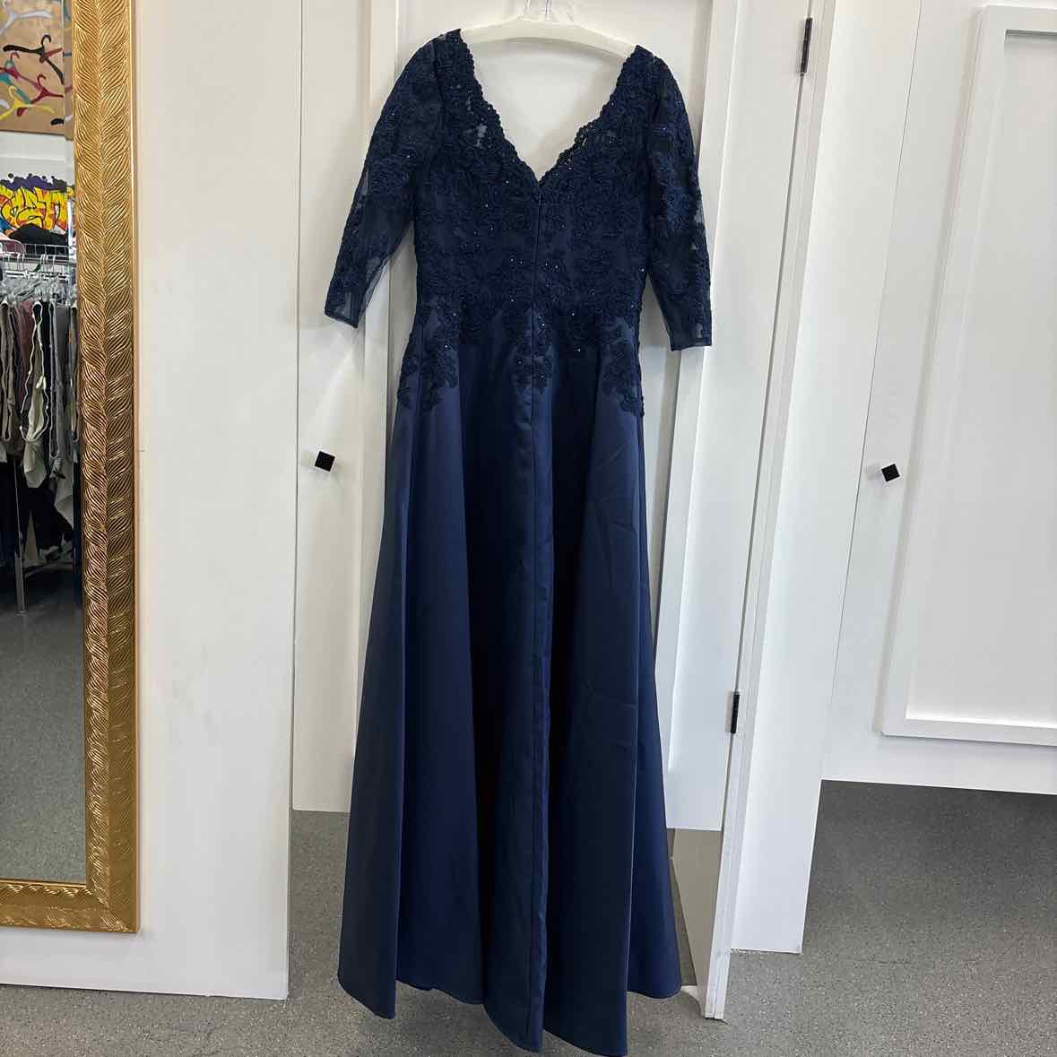 MGNY Size 6T Blue Sequined Dress