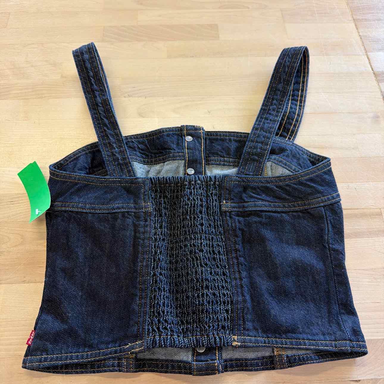 Levi's Size XS Blue Denim Drea Tank NWT