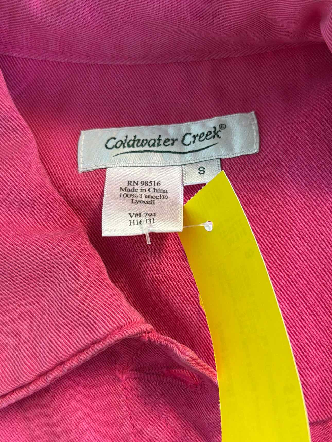 Coldwater Creek Size 8 Pink Jacket