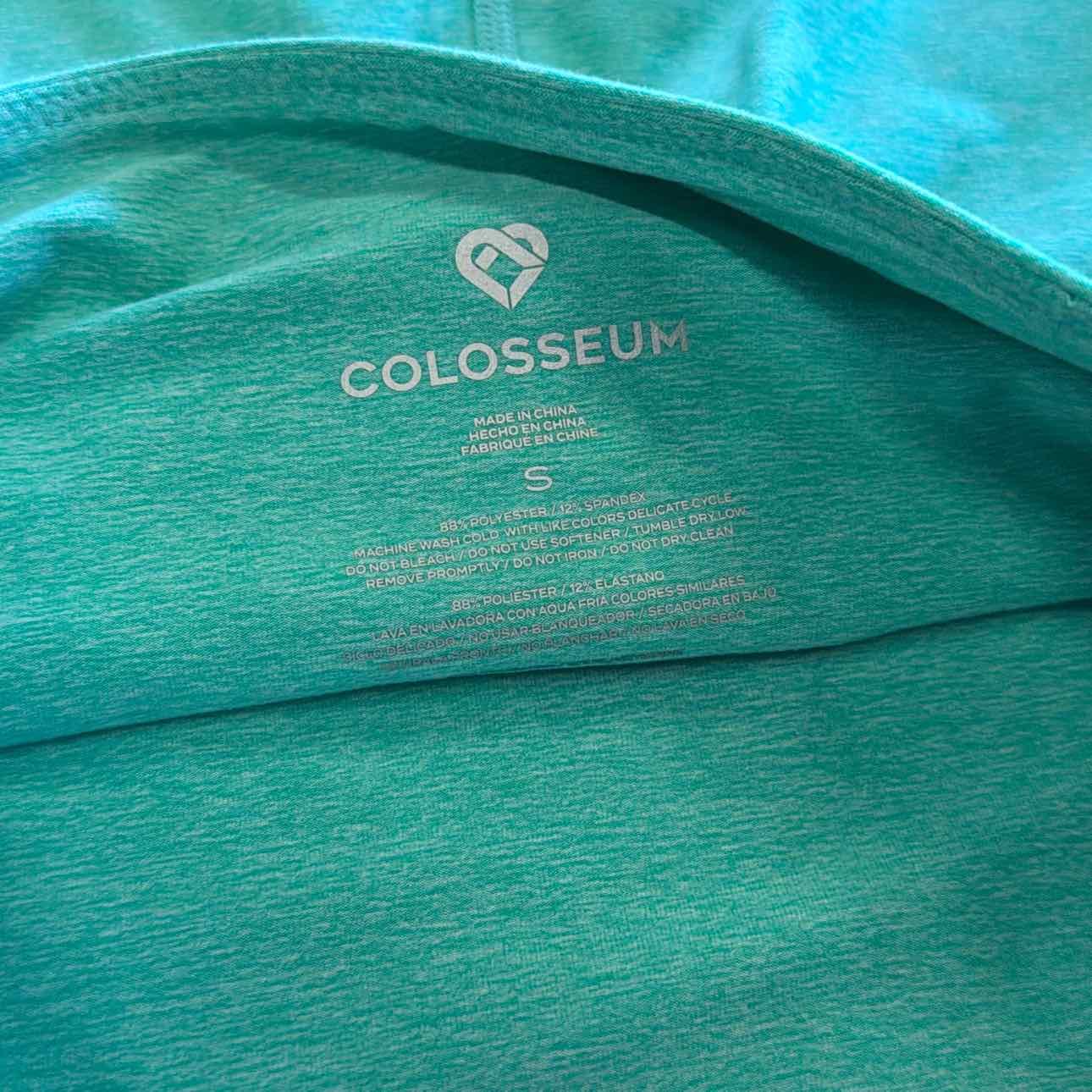 Colosseum Size S Teal Preloved Athletic Shorts