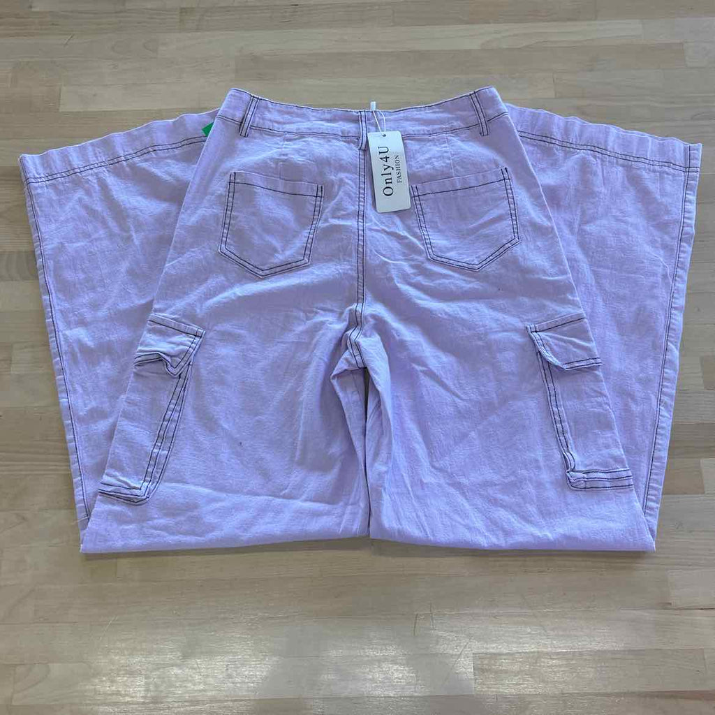 only4u Size M Lavender New Pants
