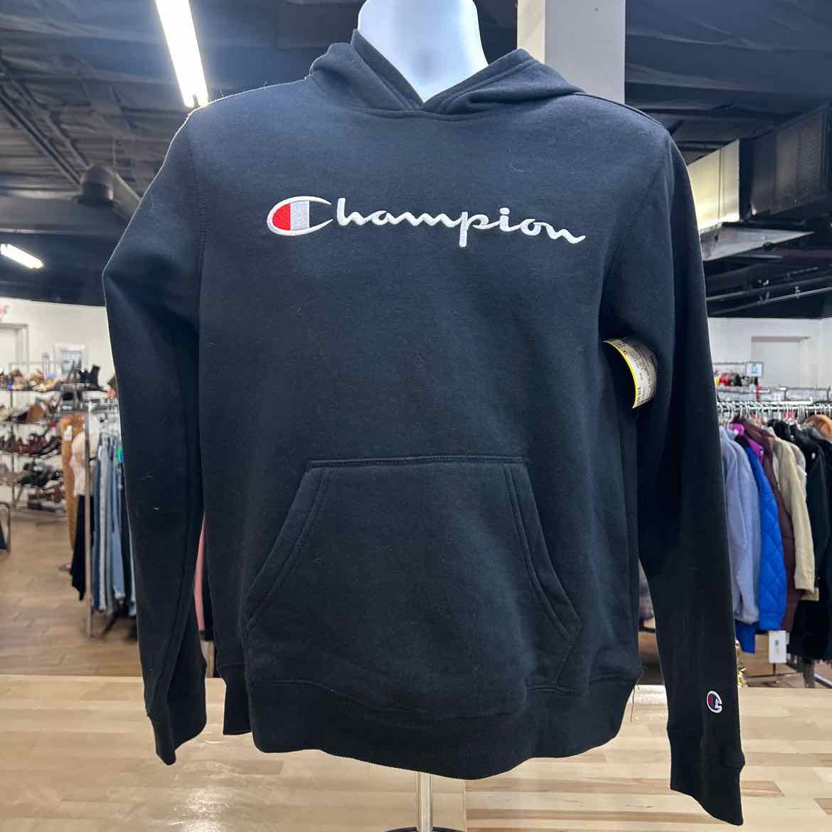 Champion Size XL Black Preloved MENS Sweatshirt