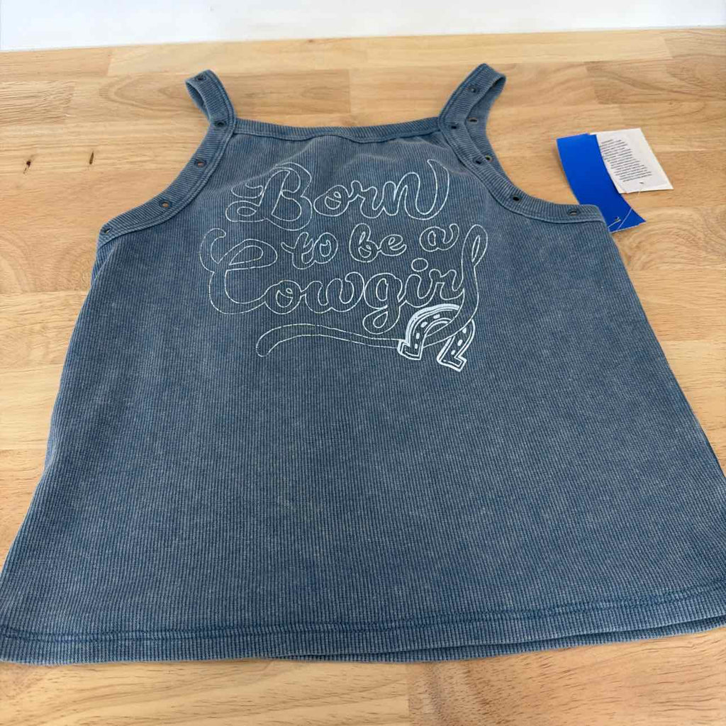 Love Tribe Size S Born to Be a Cowgirl Graphic Tank Top