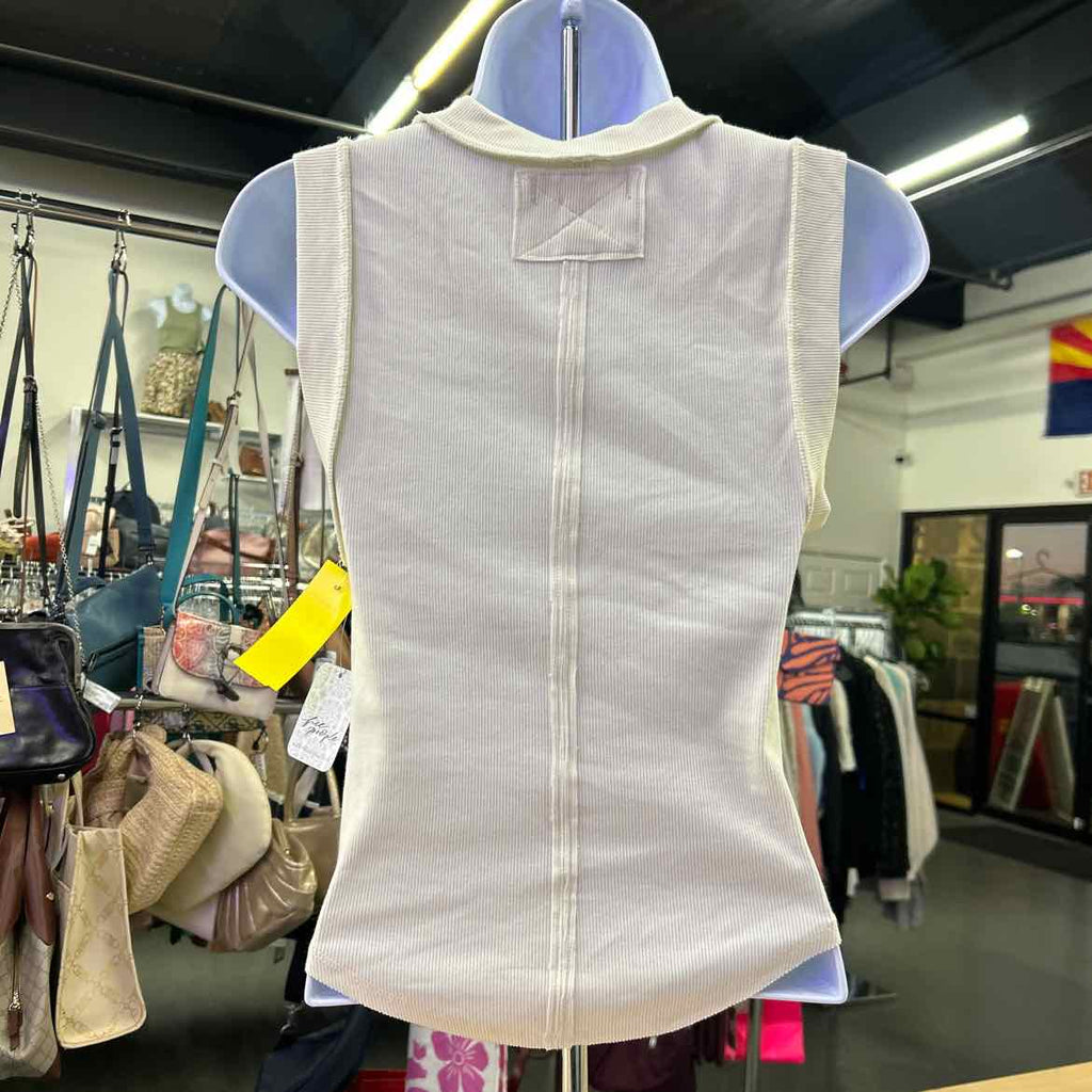 Free People Size S White Tank