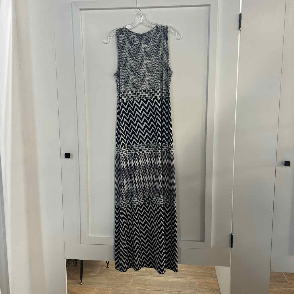 Chico's Size 0 Black White Preloved Dress