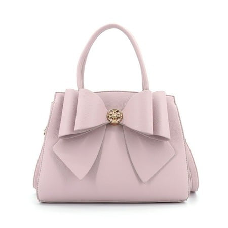 Like Dreams Women S Vegan Leather Adjustable Strap Park Bowtie Satchel