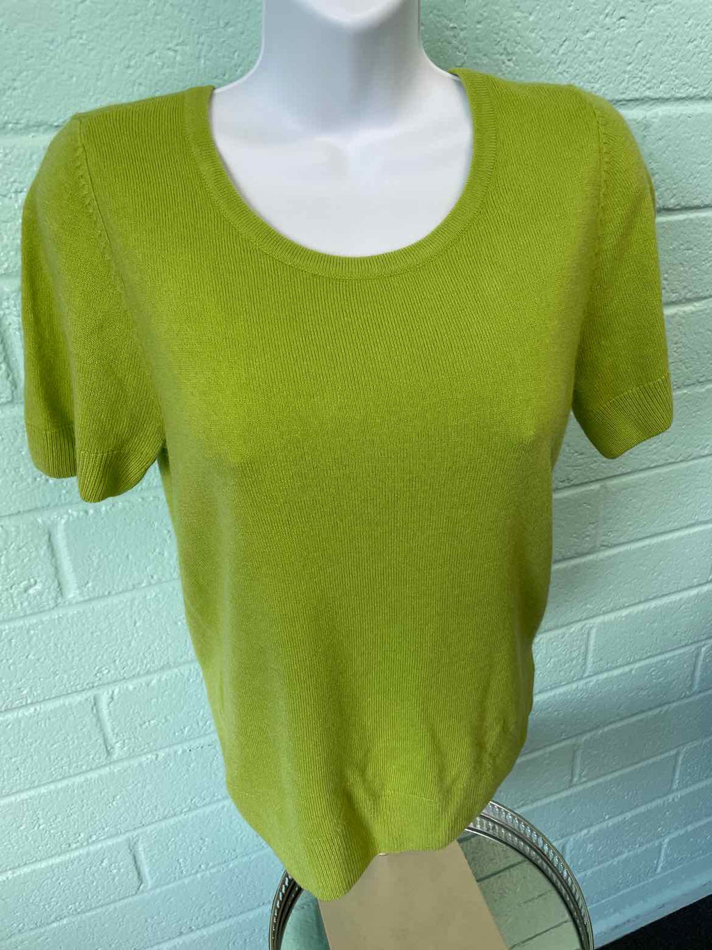 appleseeds Size PS Lime Green Shirt
