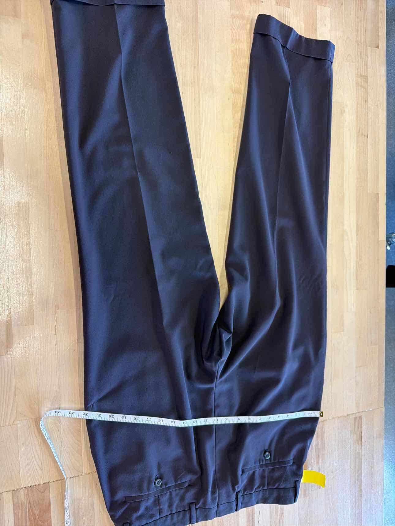 Louis Raphael Size 34x30 Black MENS Pants