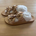 Isaac Mizrahi Size 10 Gold New Sandals
