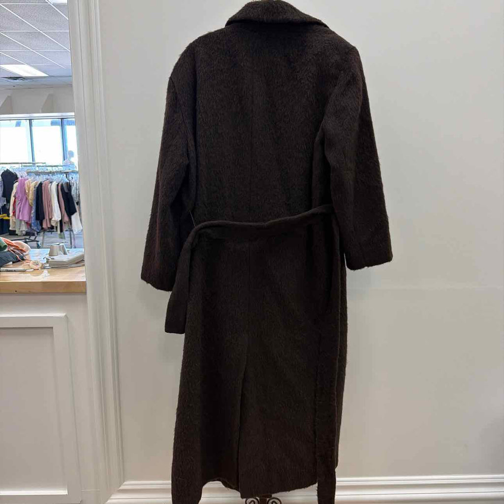 Kenneth Cole Size M Brown New Trenchcoat