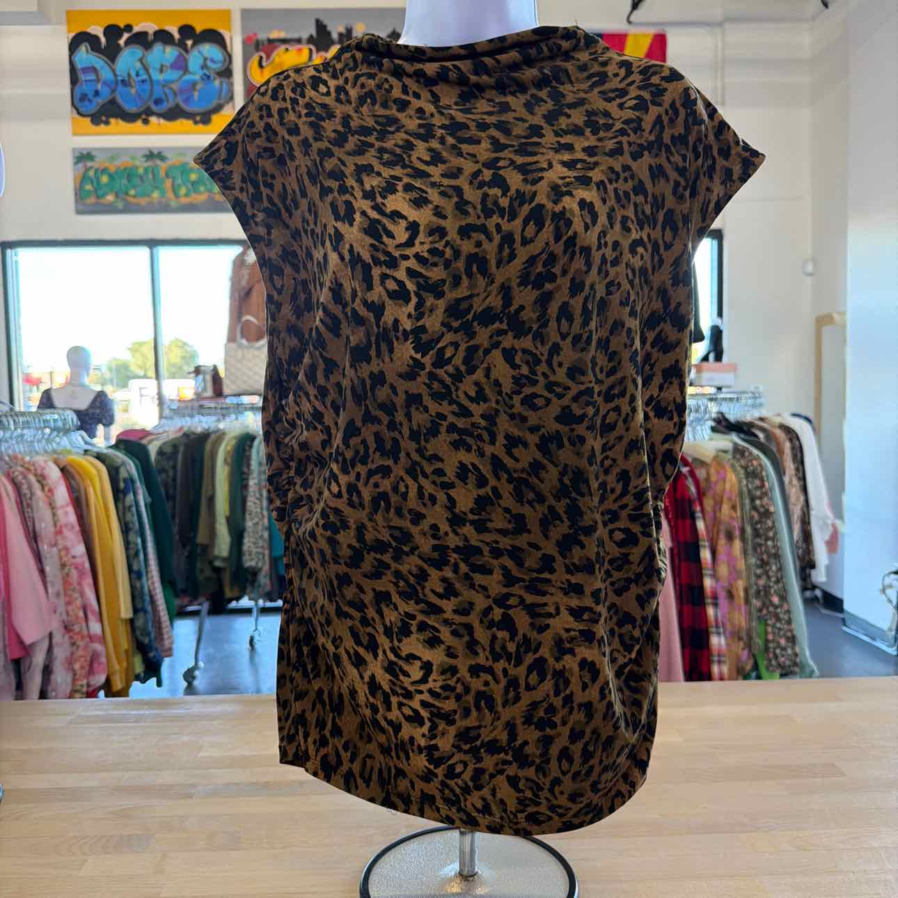 DNKY Size XL Brown New Sleeveless