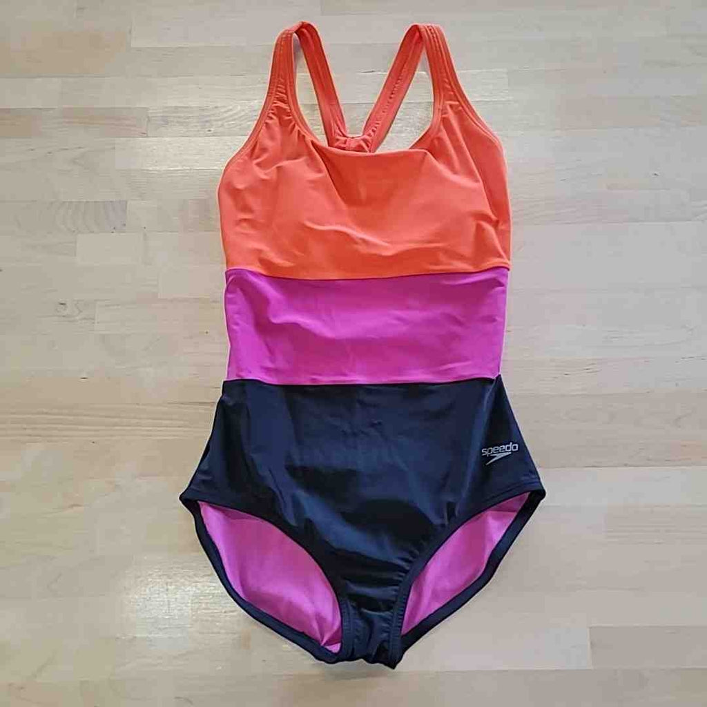 Speedo Size M Multi-Color Swimsuit