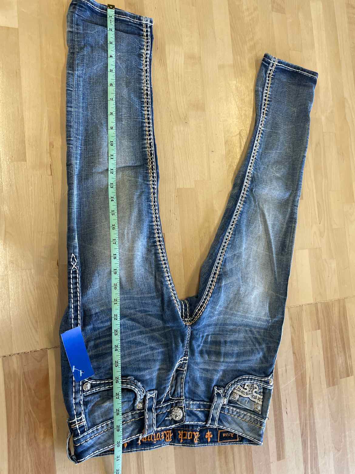 Rock Revival Size 24 Blue Jeans