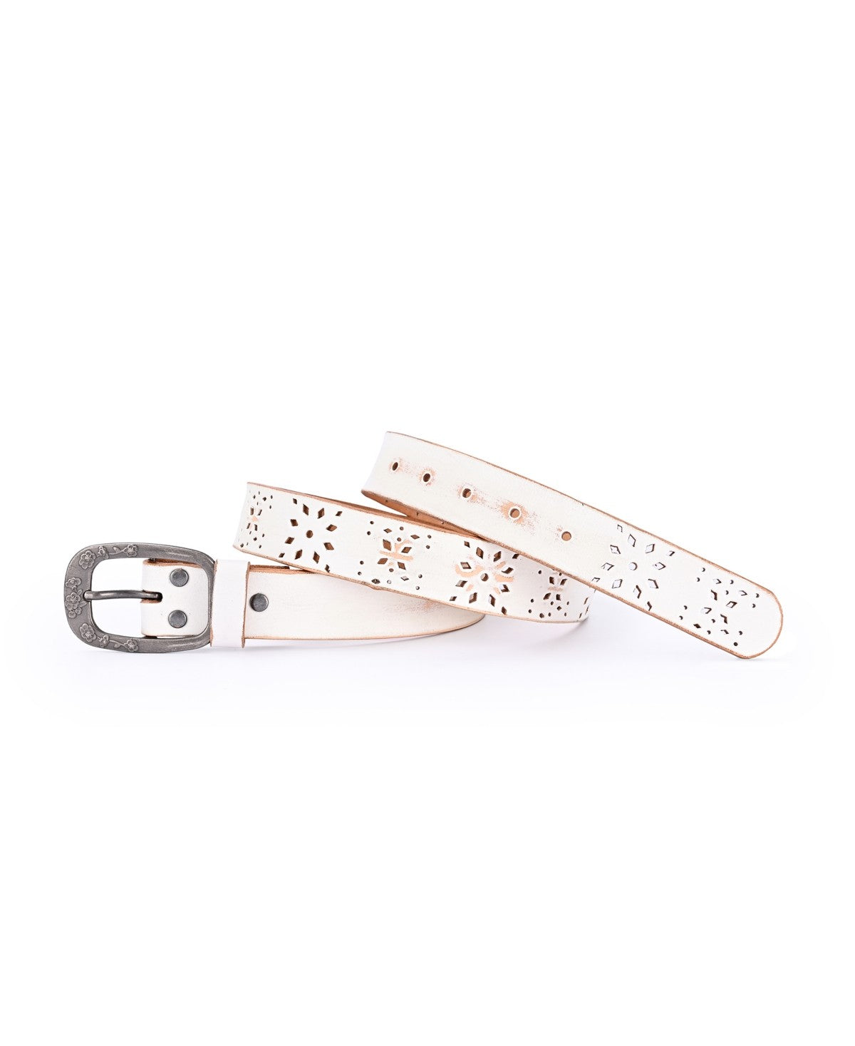 OLD TREND Blooming Crocus Leather Belt