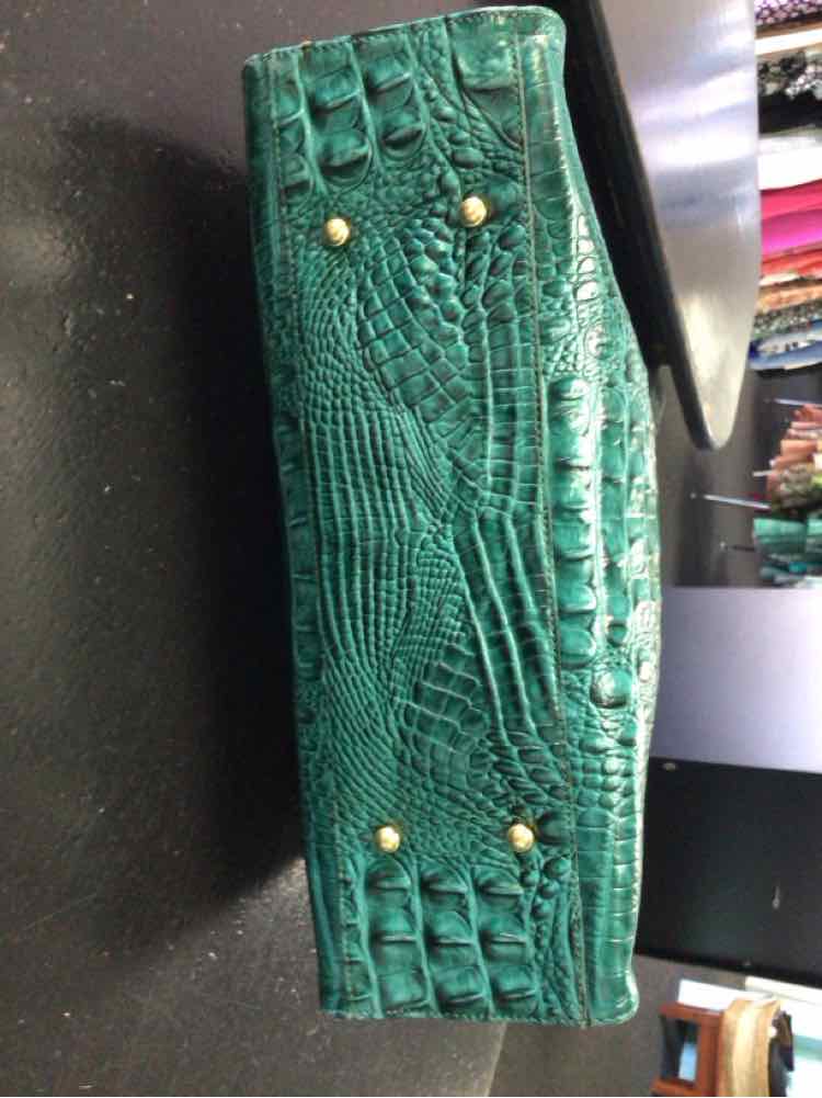 Brahmin Teal Handbag