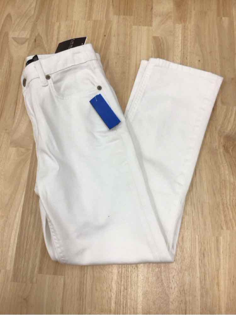 Ralph Lauren Size 4 White New Jeans