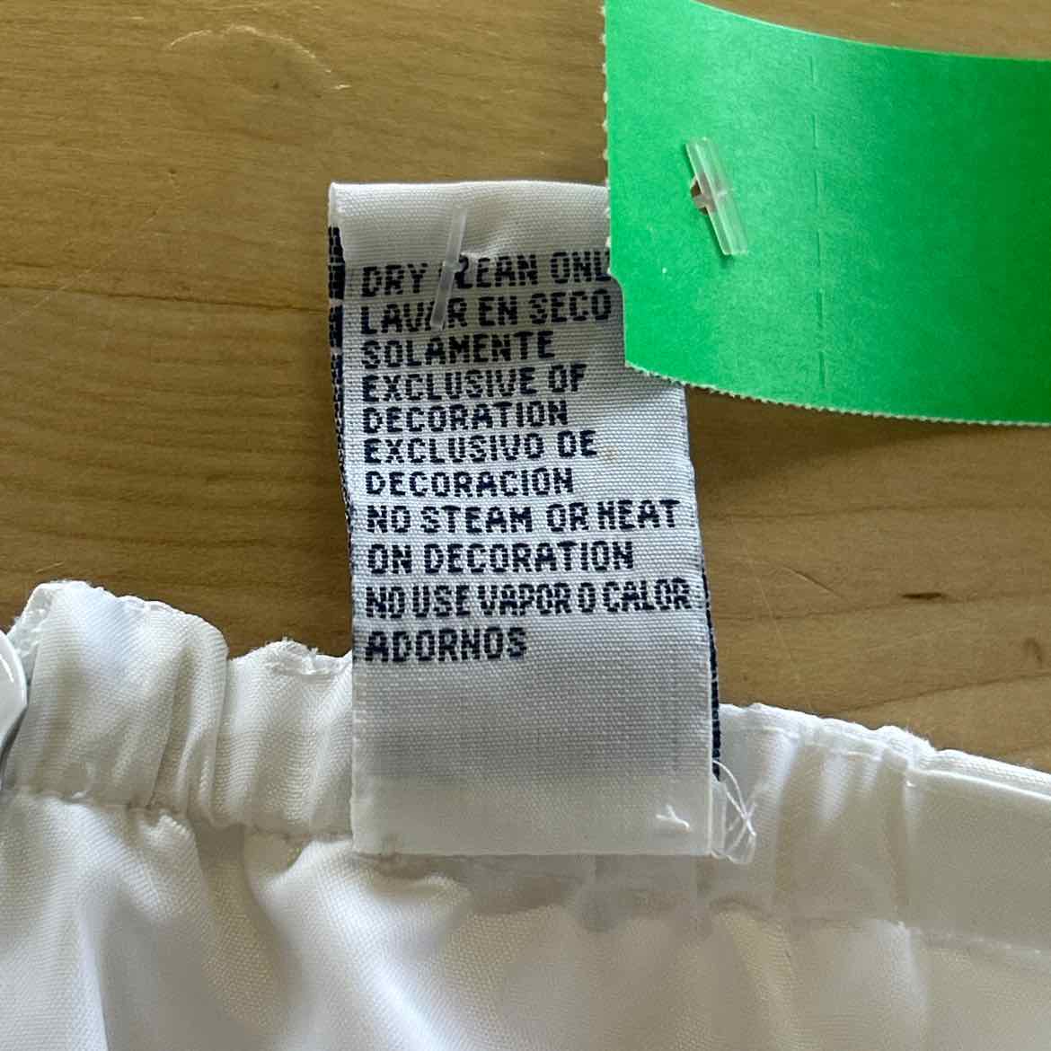 Jessica Howard Size 10 White Polyester Preloved 2 Piece Set