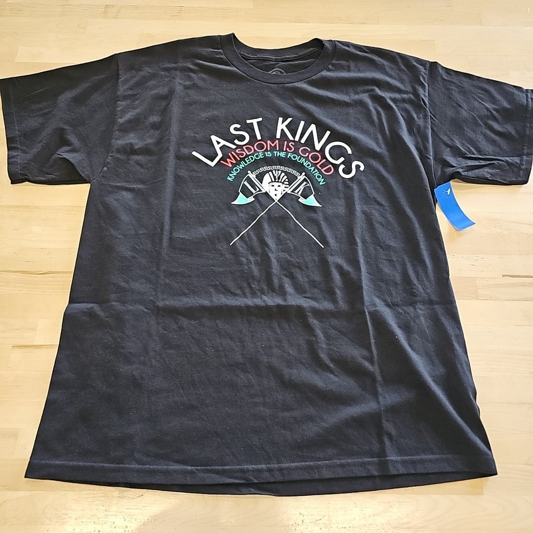 Last Kings Size XL Black MENS T-shirt
