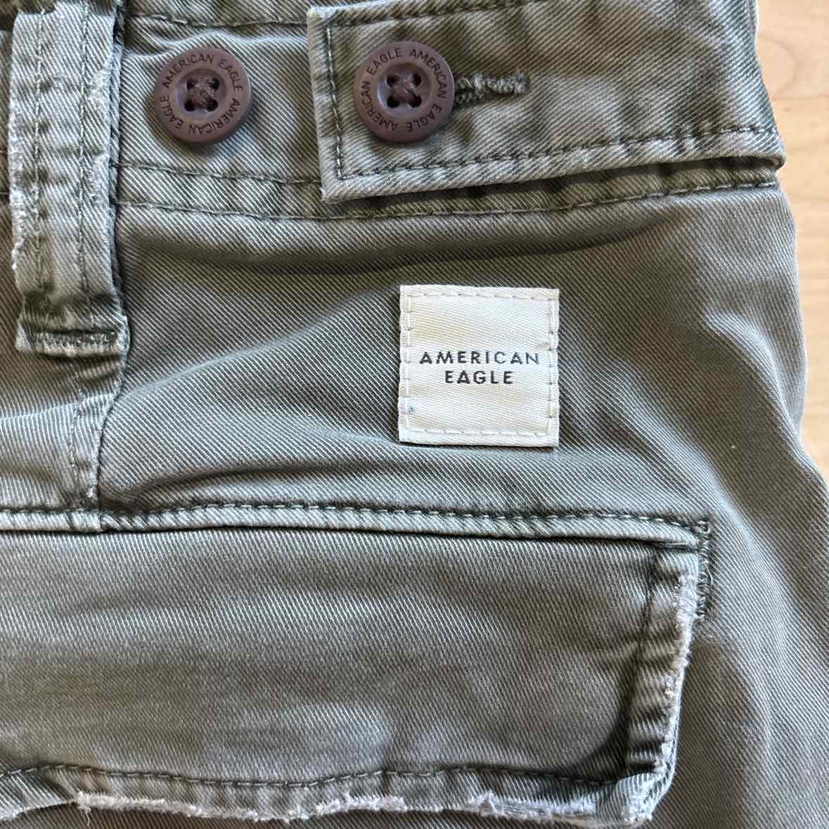 American Eagle Size 34x30 Green MENS Pants
