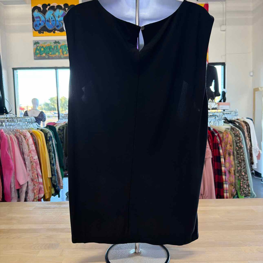 Calvin Klein Size 2X Black New Sleeveless