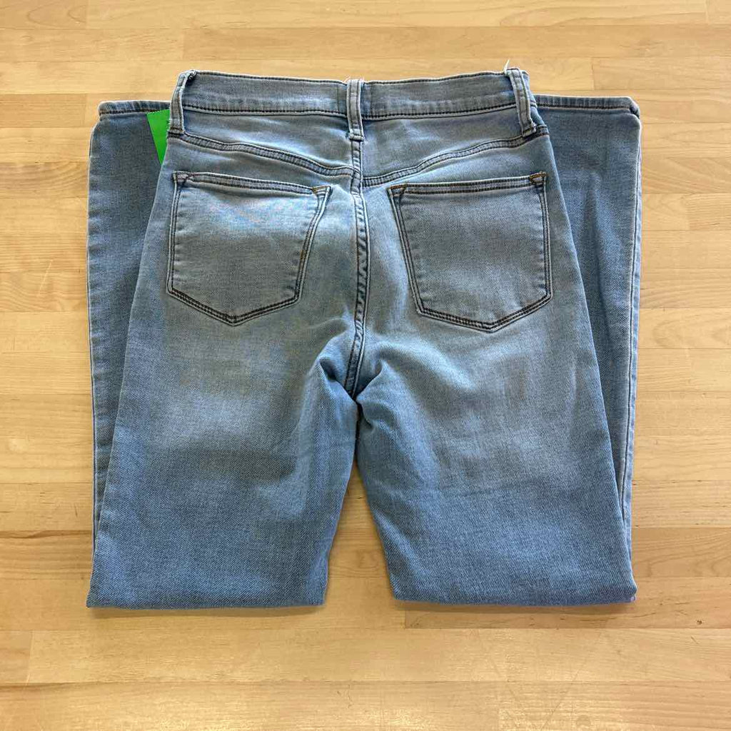 J Crew Size 25 Light Blue Denim Preloved Jeans