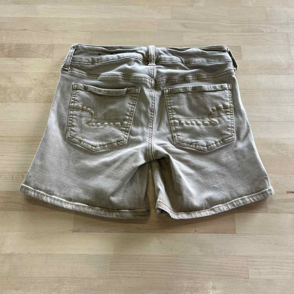 American Eagle Women Size 4 Tan Preloved Shorts