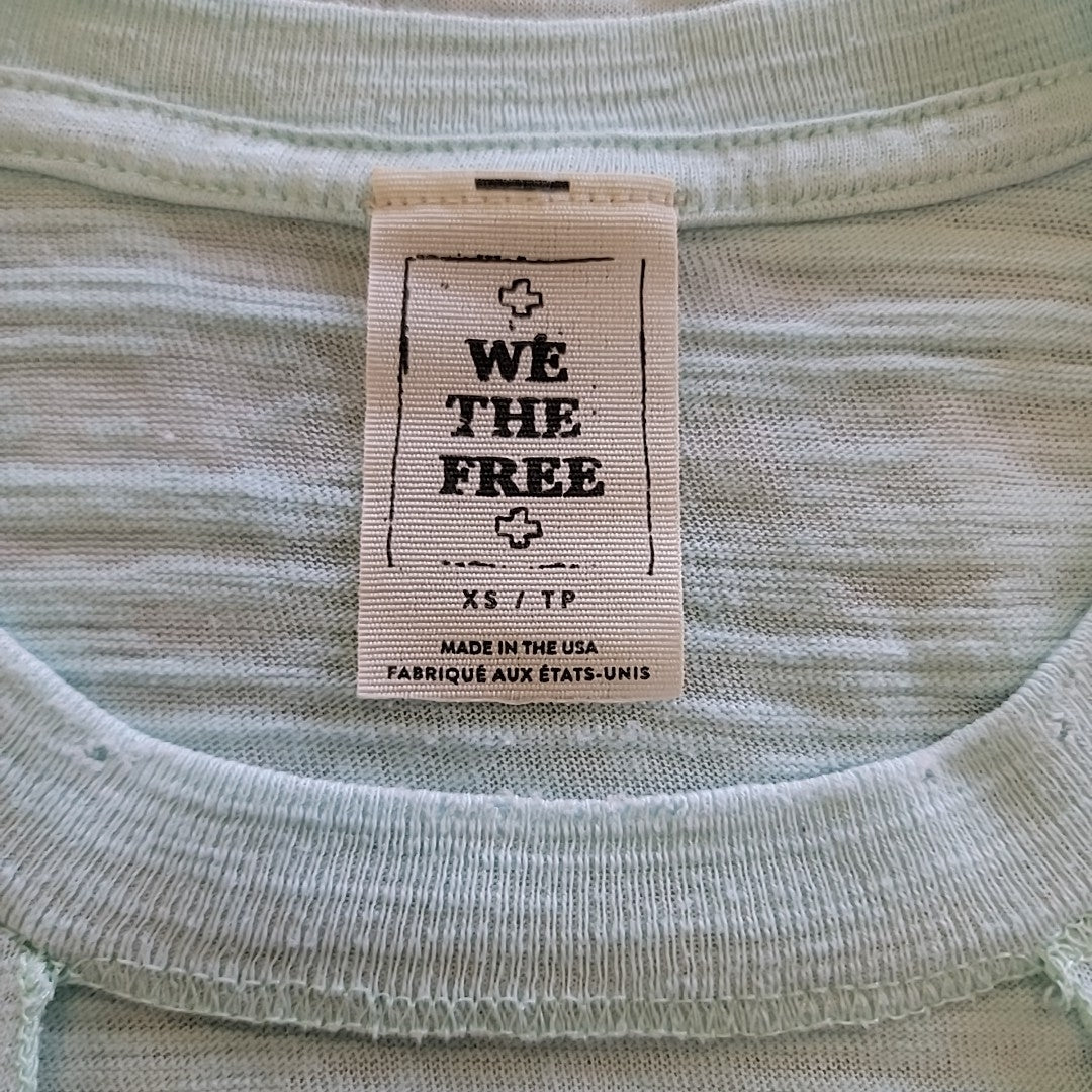we the free Size XS Blue T-shirt