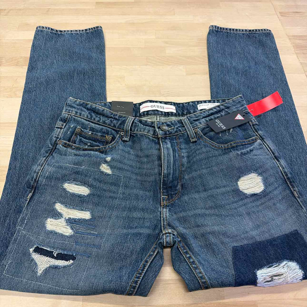 Guess Size 30x32 Blue Denim New Jeans