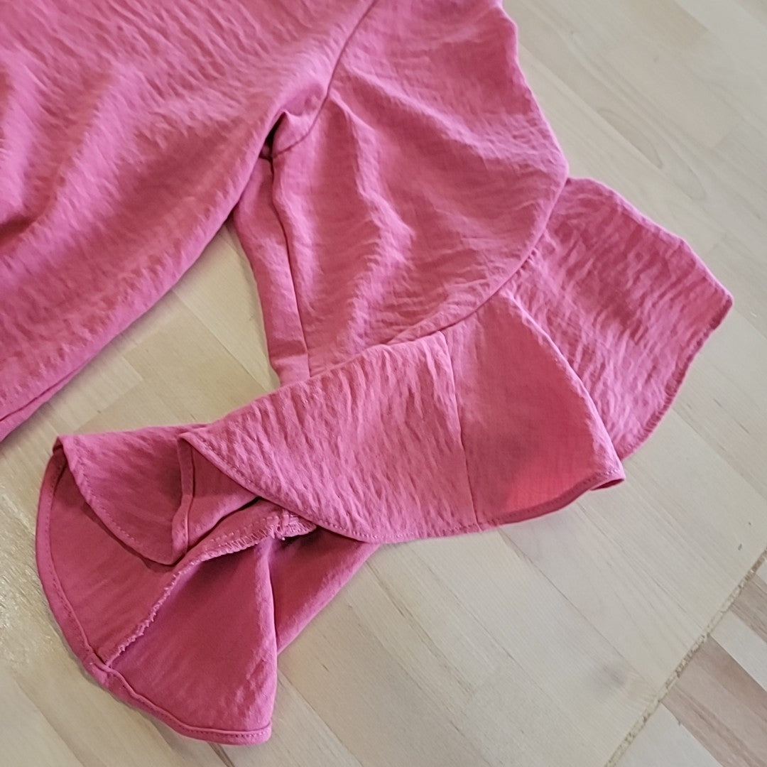 Vince Camuto Size M Pink Blouse