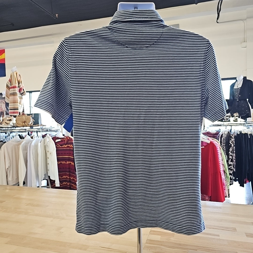 Untuckit Men's Size M Blue MENS Polo