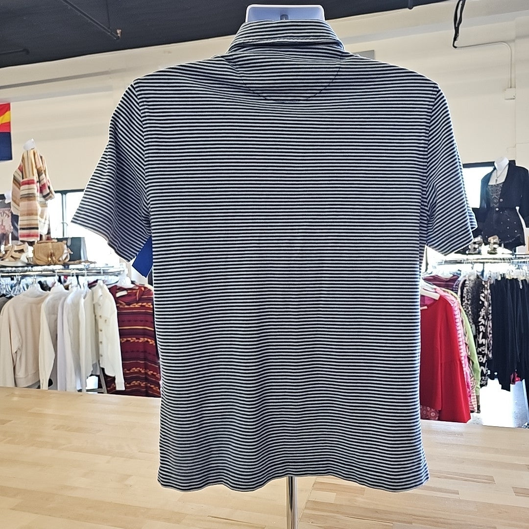 Untuckit Men's Size M Blue MENS Polo