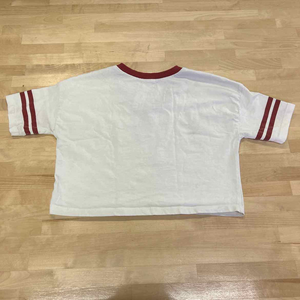 Urban Nation Size XS White Crop Top