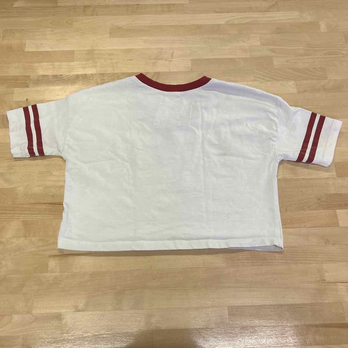 Urban Nation Size XS White Crop Top