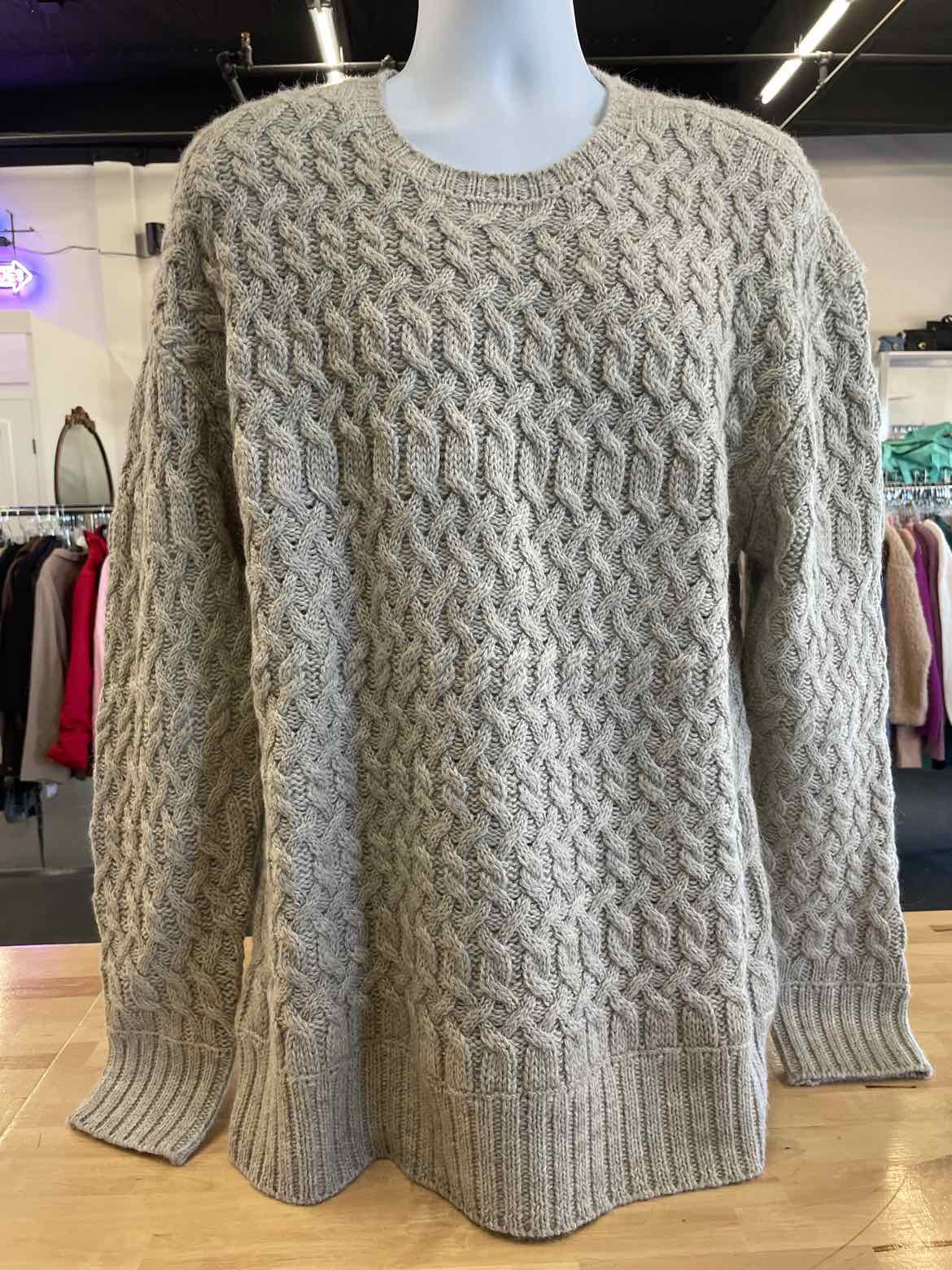 John Varvatos Size XXL Gray MENS Sweater
