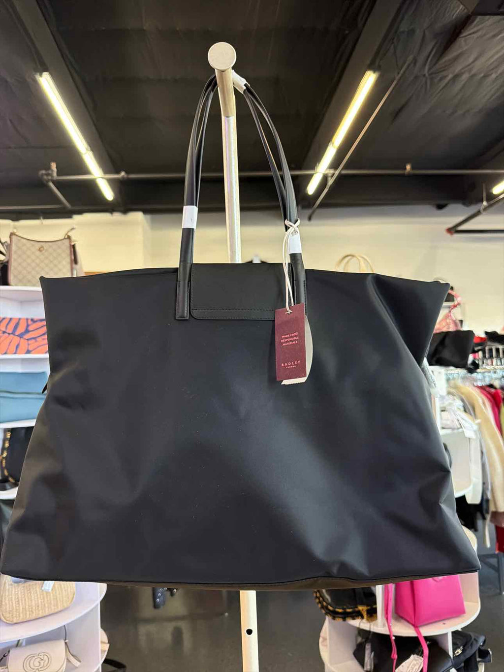 Radley London Womens Pocket Essentials Large Ziptop Shoulder - Black Large