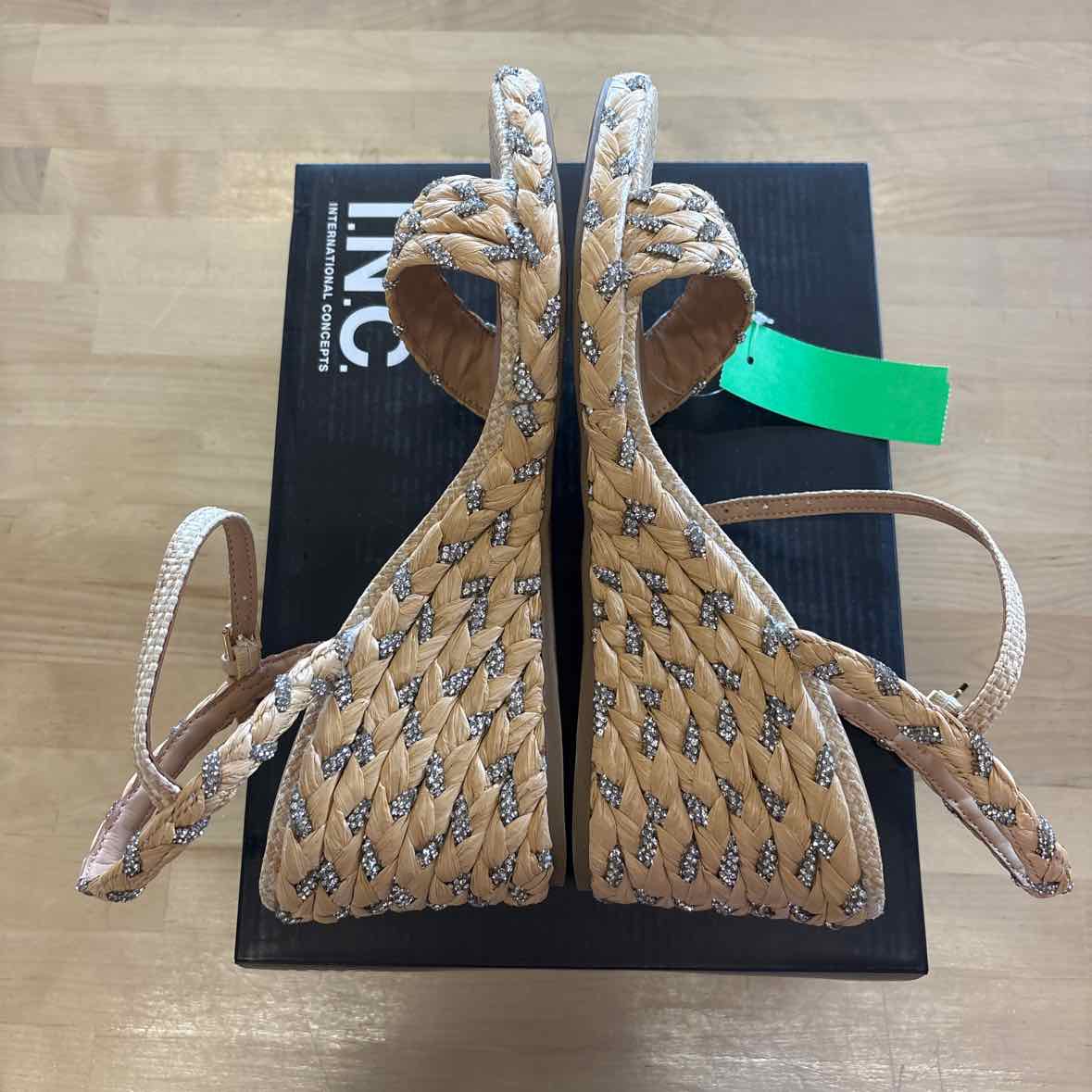 I.n.c. International Concepts Women's Gillaa Espadrille Wedge Sandals - 10