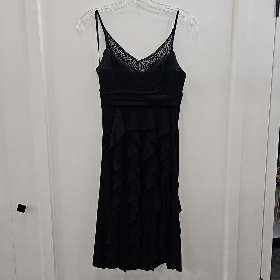 Betsy & Adam Size 4 Black Preloved Dress