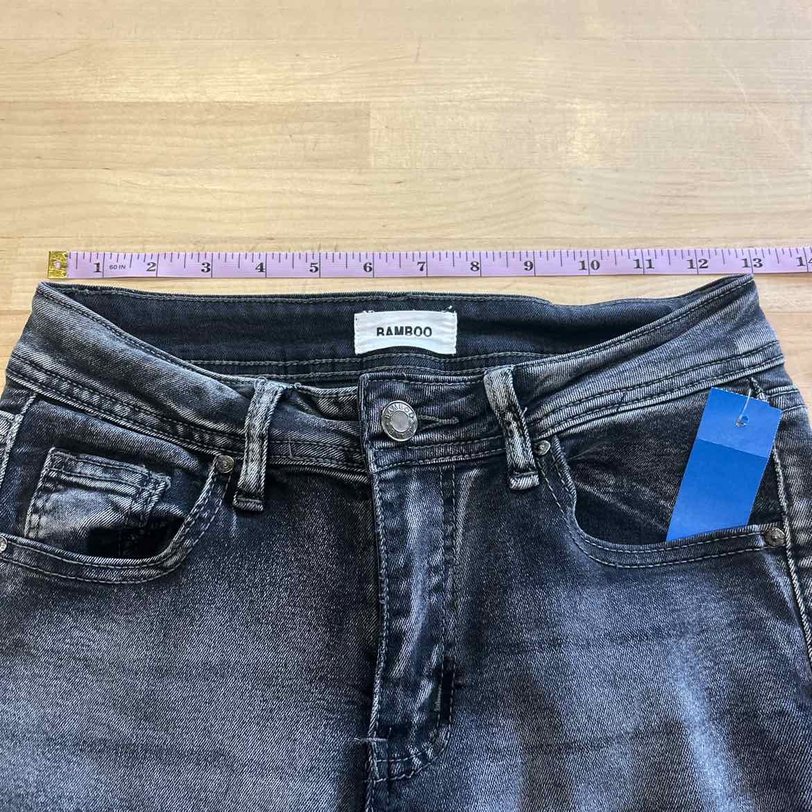 Bamboo Size 5 Black Preloved Jeans