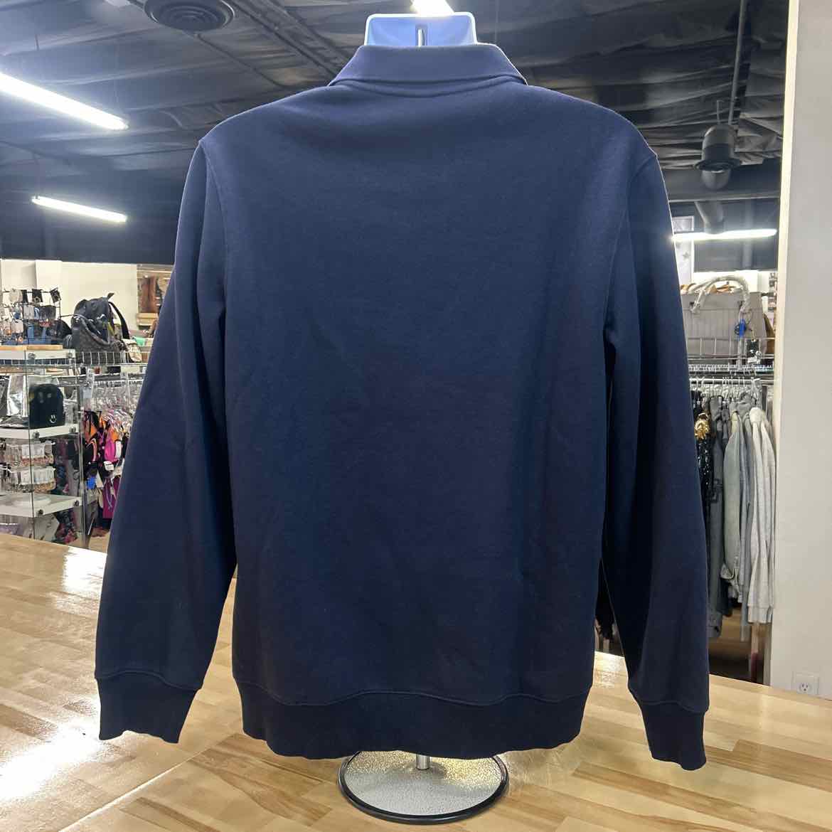 H&M Size M Navy Preloved MENS Sweatshirt