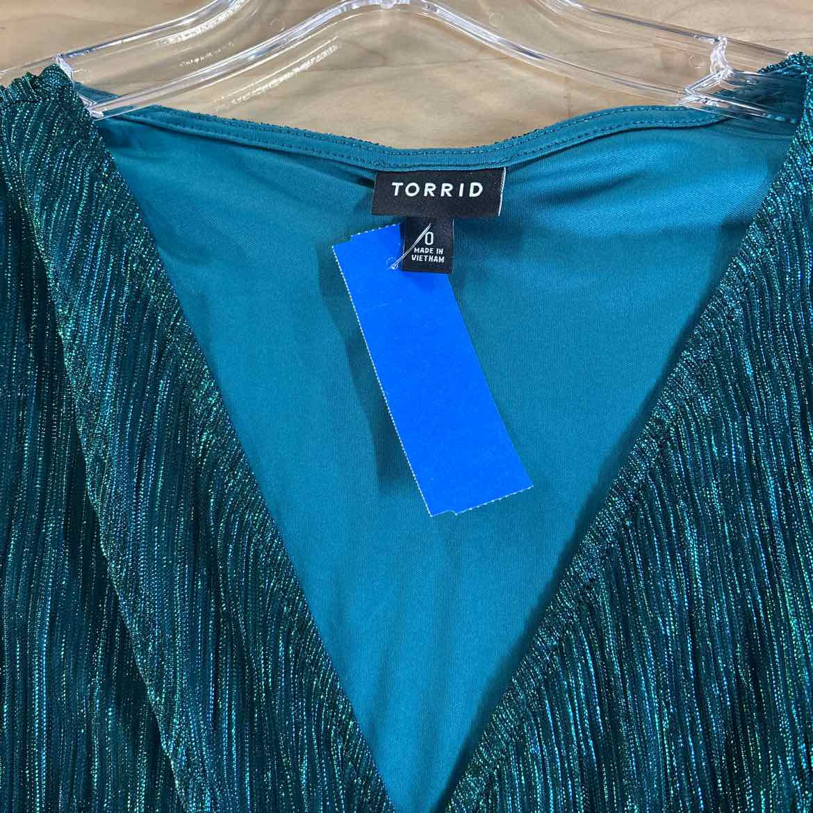 Torrid Size 0 Green New Dress