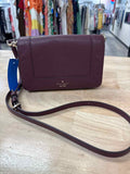 Kate Spade Maroon Lena Crossbody Leather Preloved Handbag